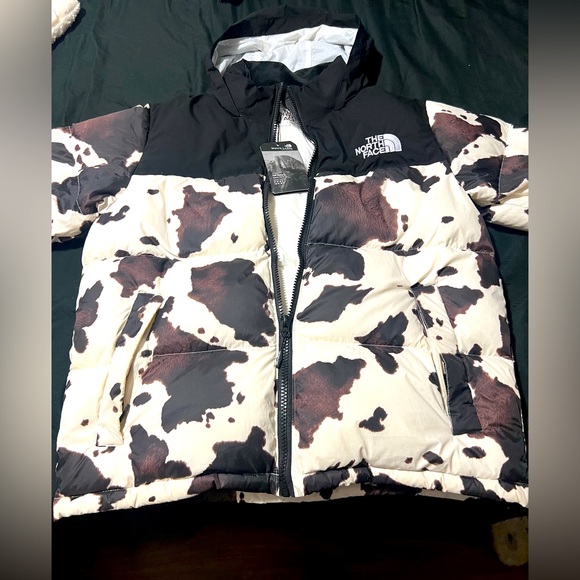 The North Face Other - Limited edition North face cow print puffer jacket (L)